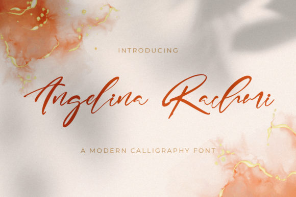 Angelina Rachmi: A Timeless Script Font for Crafters and Designers
