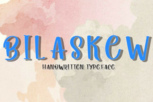 Bilaskew: A Modern Calligraphy Font for Creative Branding