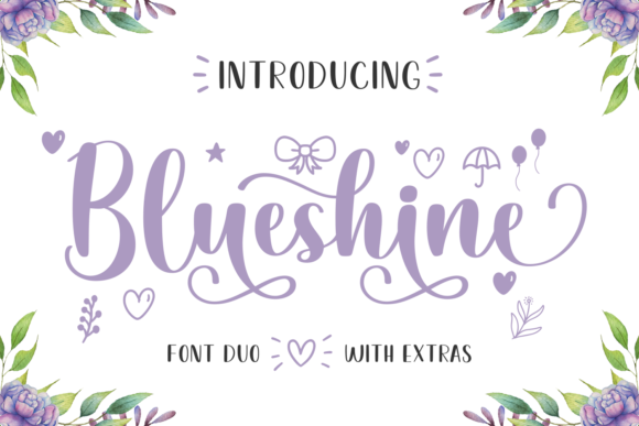 Blueshine: A Font That Elevates Your Craft