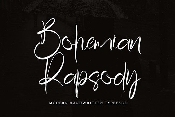 Bohemian Rapsody: A Script Font for Modern Web Design