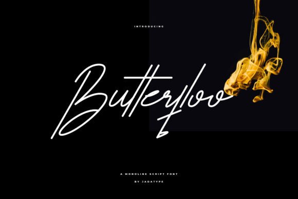 Butterfloo: A Script Font That Elevates Handmade Creations
