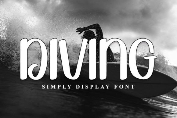 Diving Font for Eye-Catching Brand Content