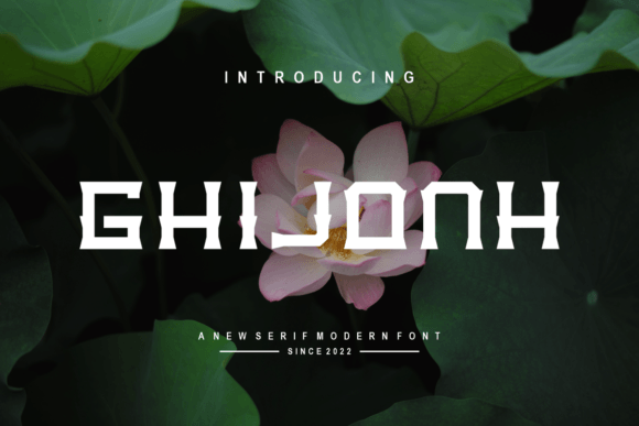 Ghijonh: A Sans Serif Font for Modern Web Design
