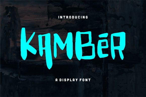 Kamber: A Versatile Display Font for Modern Web Design