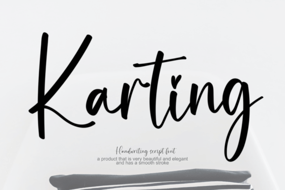 Karting: A Friendly Script Font for Creative Crafters
