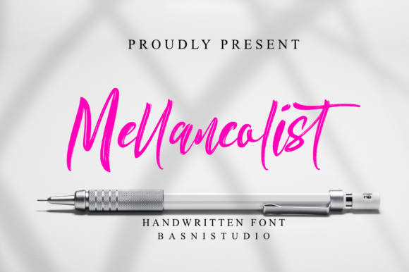 Mellancolist: A Script Font for Elegant Editorial Design