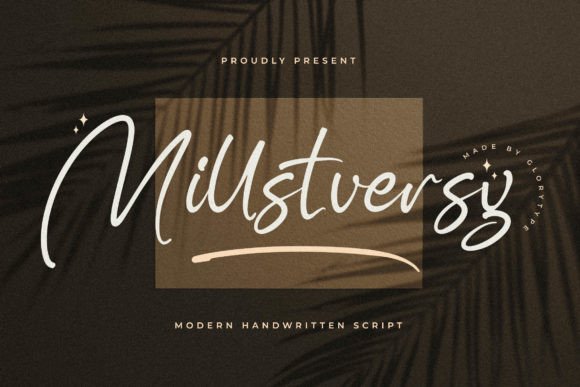 Millstversy: A Script Font That Elevates Editorial Design