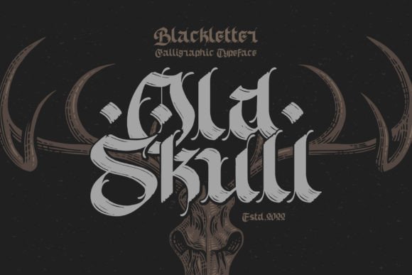 Old Skull: A Bold Choice for Editorial Design