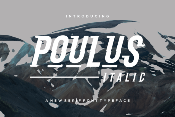 Poulus Italic Font: A Designer’s Go-To for Campaign Creativity