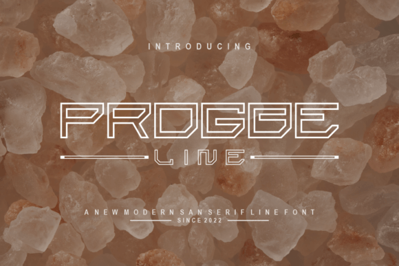 Progbeline: A Sweet Sans Serif for Branding and Beyond