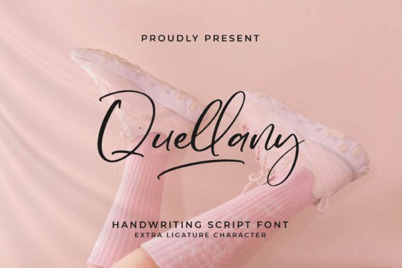 Quellany: A Script Font for Creative Campaigns