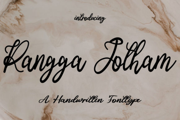 Rangga Jotham: A Font That Breathes Life into Your Creations