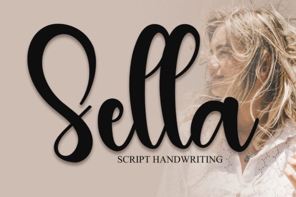 Sella: A Handwritten Font for Modern Editorial Design