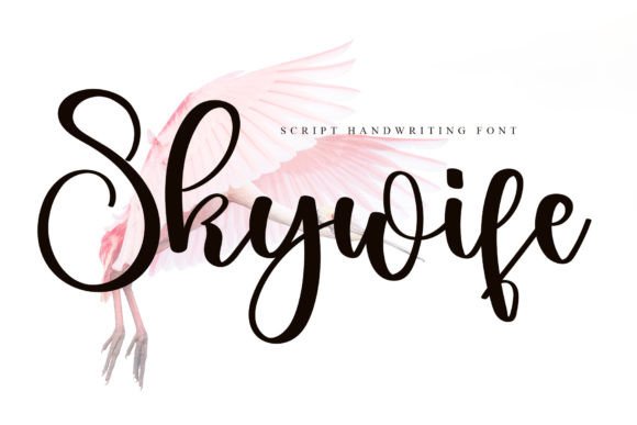 Skywife Script Font Review for Real Projects