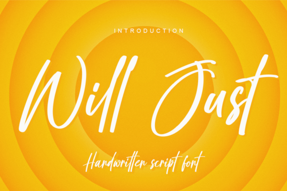 Will Just: A Script Font for Modern Branding and Design