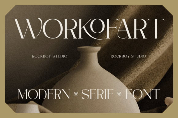 Workofart: A Serif Font for Editorial Elegance